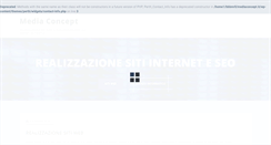 Desktop Screenshot of mediaconcept.it